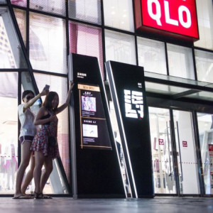 UNIQLO has become a location for photo ops after the scandal.